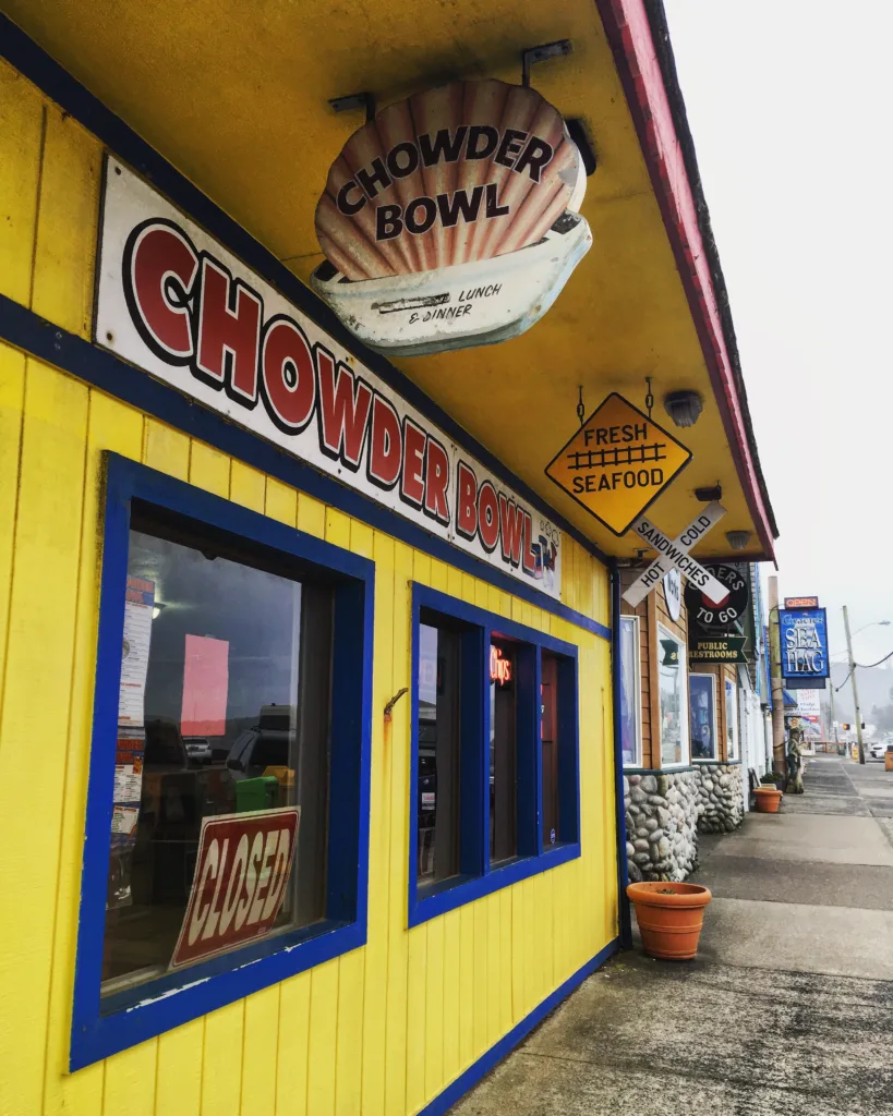 Chowder bowl restaurant, Depoe Bay Oregon.
