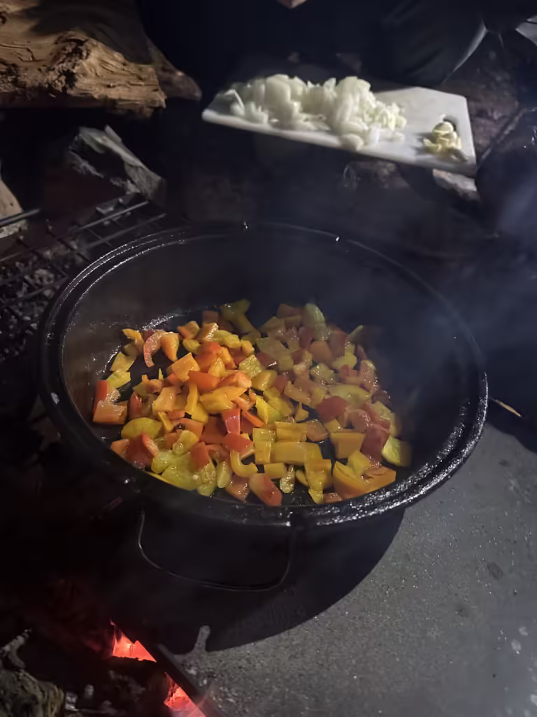 Dutch Oven one pot chili
