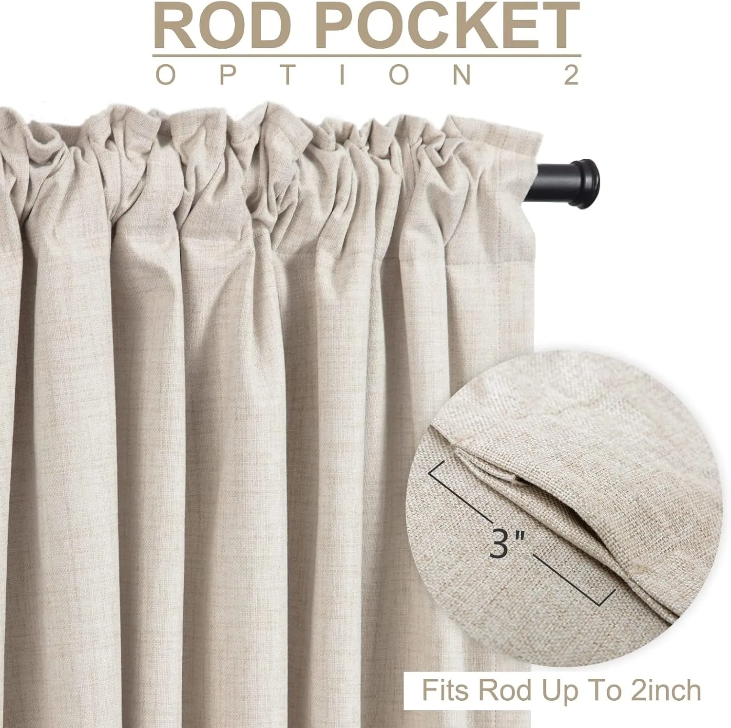 Rod Pocket Drapes