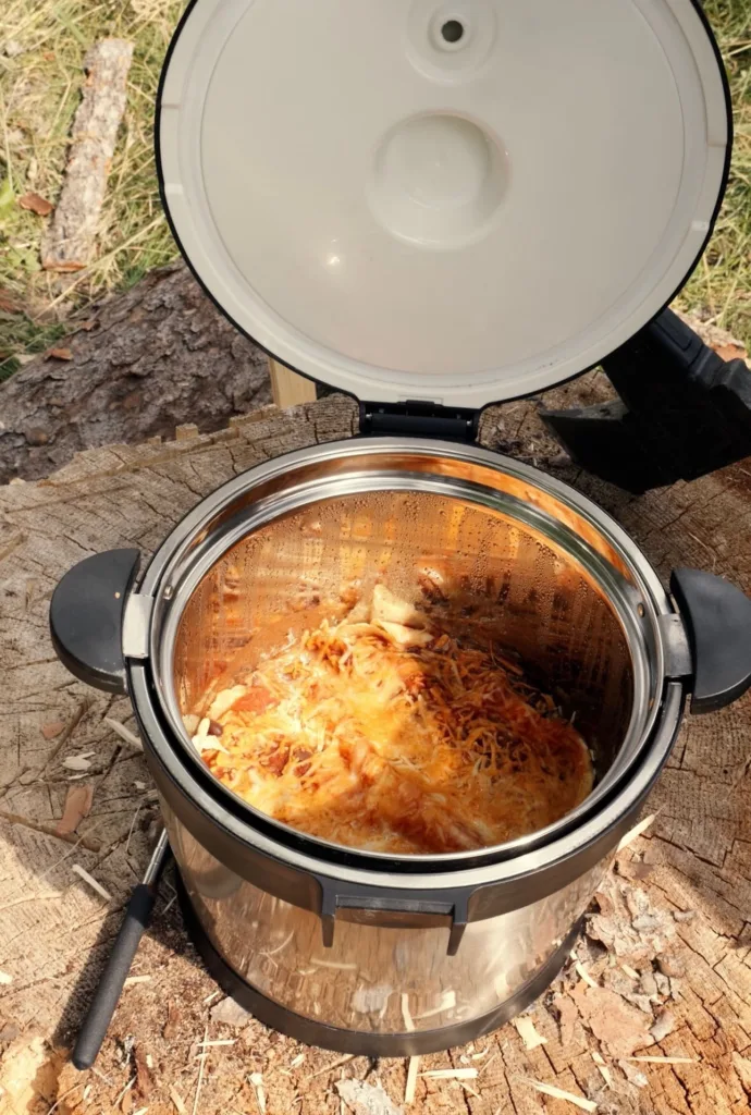 Enchiladas in the Rockpot.